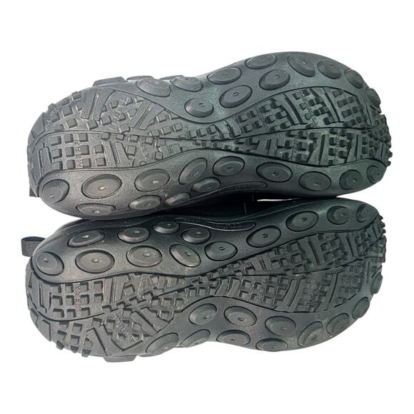 Merrell Mens Size 9.5 US Jungle Moc Black Leather Walking Shoes J17199 main image 6